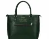 Style Beauty Hub Premium Green faux Leather Tote Handbag for Women - Image 2