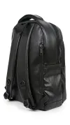 Premium Faux Leather Backpack (Black) - Image 6