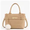 Stylish Beige Women's Handbag - Image 1
