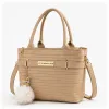 Stylish Beige Women's Handbag - Image 2