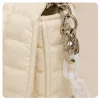 Style Beauty Hub Elegant Quilted Chain Shoulder Bag – White - Image 4