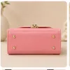 Style Beauty Hub Elegant Pink Top Handle Handbag for Women - Image 2