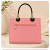 Style Beauty Hub Elegant Pink Top Handle Handbag for Women - Image 3