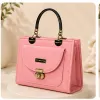Style Beauty Hub Elegant Pink Top Handle Handbag for Women - Image 5